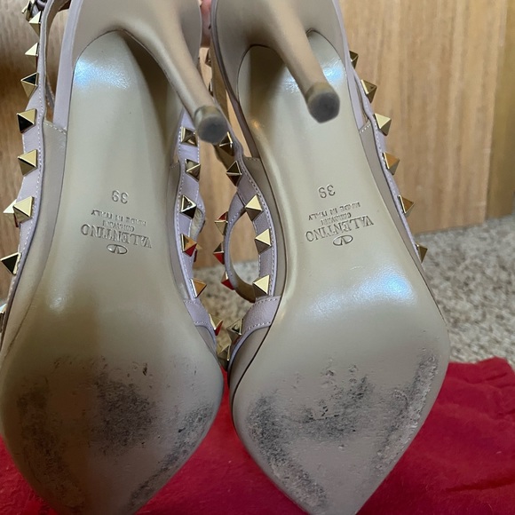 Valentino Garavani Rockstud ankle strap pump - Picture 3 of 8